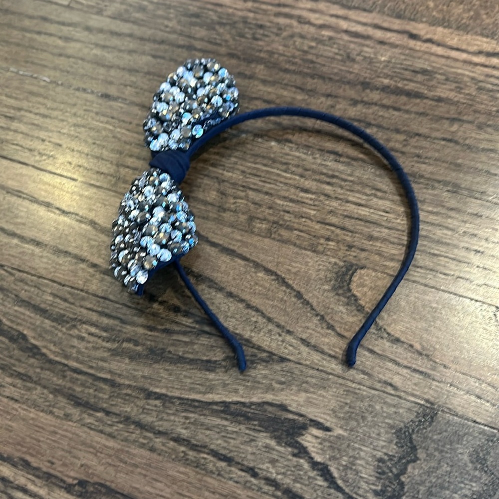 Crewcuts beaded bow headband